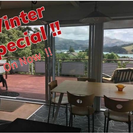 Akaroa Sunshine Views And Spa Pool !!! Exterior foto