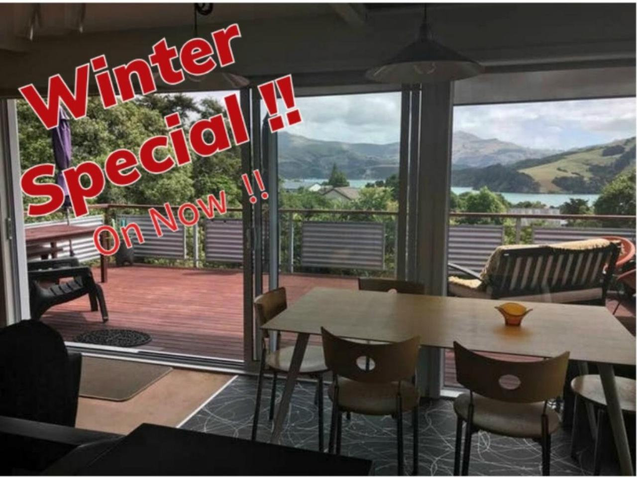 Akaroa Sunshine Views And Spa Pool !!! Exterior foto